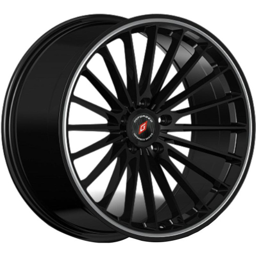 Inforged IFG36 8.5x19 5*108 ET45 DIA63.3 Matt Black Undercut Lip Литой